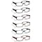 Boost Eyewear Reading Glasses, Modern Fashion Frames, Spring Loaded Hinges, Assorted, 6PK 30175 - alternate 1